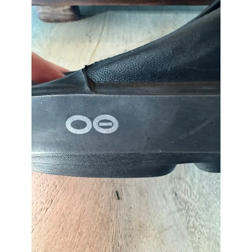 OOFOS OOahh Recovery Slide Sandals Black Men’s Sz 13 Slip-on Comfortable Support